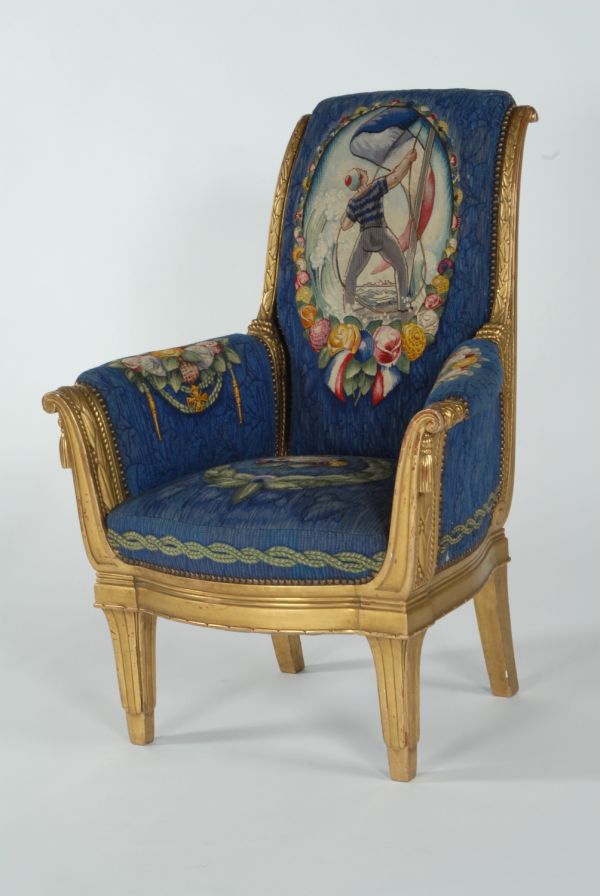 Mobilier de salon dit Salon de la Guerre
Marine